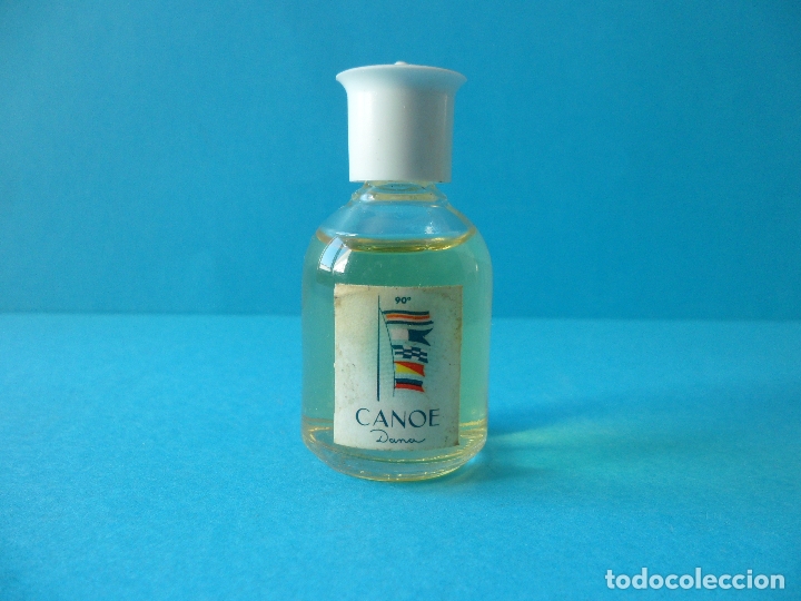 &Eacute;chantillons de parfums anciens: Miniatura de perfune Canoe - Dana - Made in Spain - Vintage