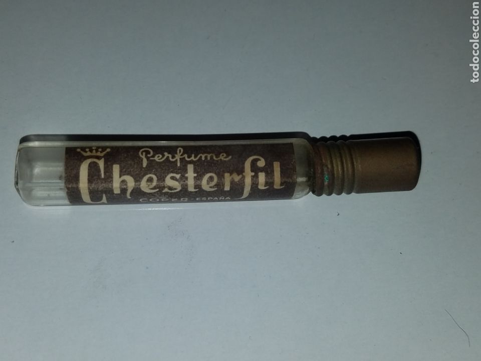 Miniatures of antique perfumes: RARA Y ANTIGUO PROBADOR PERFUME CHESTERFIL COPER ESPA&Ntilde;A.