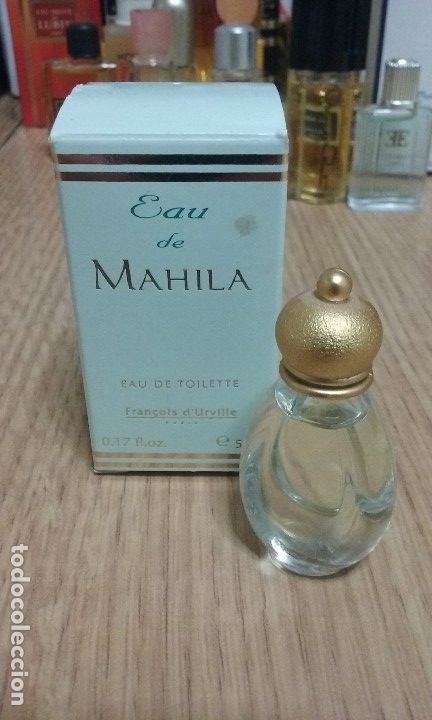 Miniaturen von alten Parf&uuml;men: Eau de Mahila 5ml.Fran&ccedil;ois D'Urbille