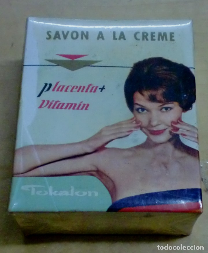 Miniature di profumi antiche: JAB&Oacute;N SAVON A LA CREME TOKALON PLACENTA + VITAMIN SIN ABRIR