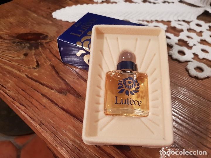 Miniaturas de perfumes antiguos: MINIATIRA PERFUME LUT&Egrave;CE - Foto 4