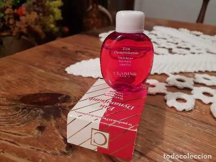 Miniaturas de perfumes antiguos: CLARINS, EAU DYNAMISANTE - Foto 4
