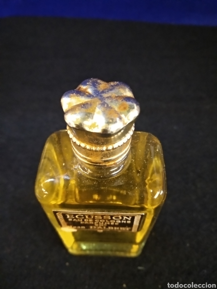 Miniaturas de perfumes antiguos: Ecusson EAU de Cologne perfume, Jean dAlbret - Foto 3