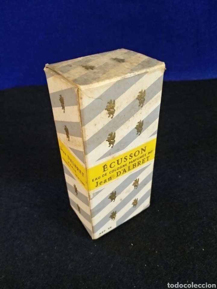 Miniaturas de perfumes antiguos: Ecusson EAU de Cologne perfume, Jean dAlbret - Foto 4