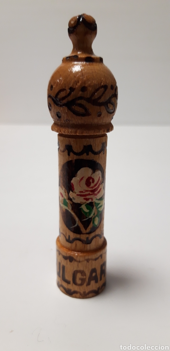 Miniature di profumi antiche: ANTIGUO SOUVENIR BULGARIA PERFUME DE ROSAS