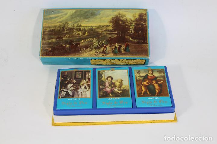 Miniature di profumi antiche: CAJA CON 3 PASTILLAS DE JABON SIGLO DE ORO VERA - TEMA: REGRESO DE LOS SEGADORES DE HENO