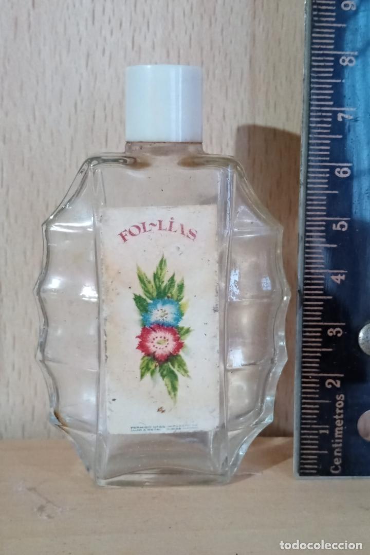 Miniaturas de perfumes antigos: PEQUE&Ntilde;O PERFUME FOL LIAS. VAC&Iacute;O. ANTIGUO