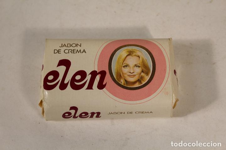 Miniature di profumi antiche: Antigua pastilla de jabon elen - barcelona