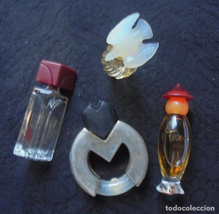 Miniaturas de perfumes antiguos: 4 botellitas miniaturas perfume - Foto 2