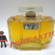 Miniaturas de perfumes antiguos: GIGANTE FRASCO PRECINTADO / 2 KG./ C.1920 . PERFUME TANIT DE ASTAR . DIOSA DEL AMOR . ART DECÓ .. Lote 187522828