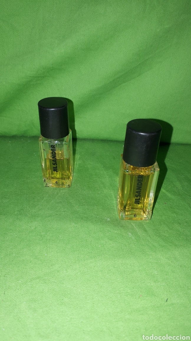 Miniature di profumi antiche: 2 miniaturas perfume JILSANDER 1 COMPLETO el otro medio