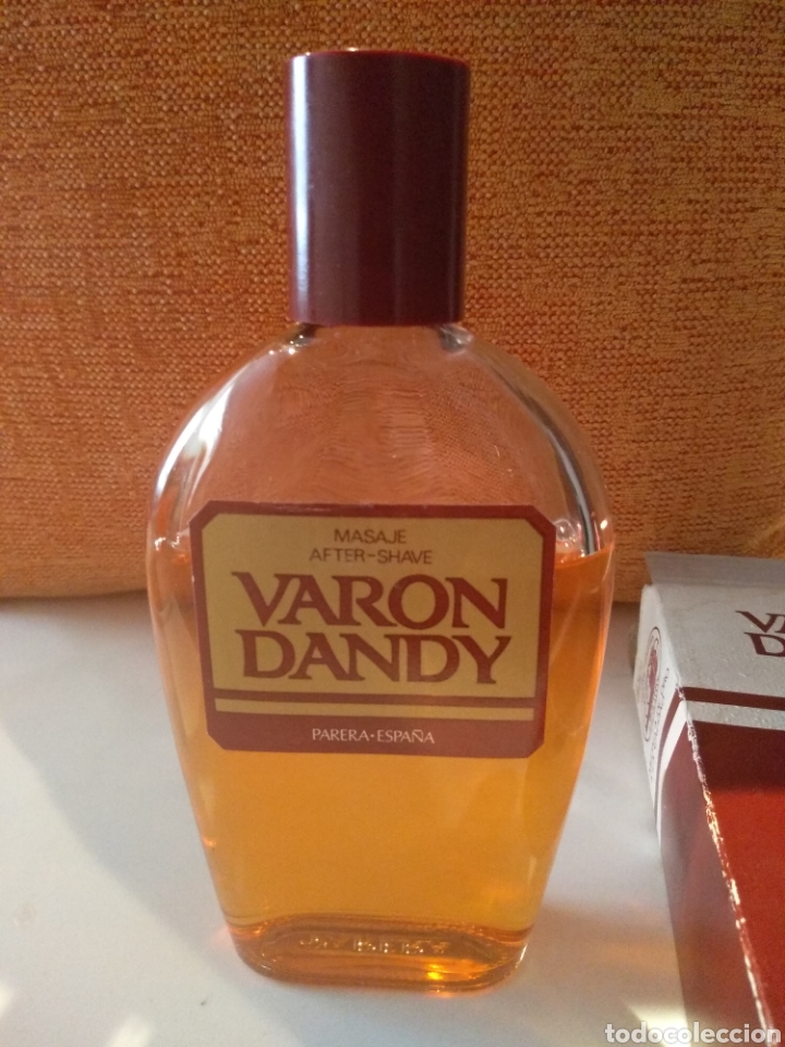 Miniaturas de perfumes antiguos: After-shave masaje VARON DANDY 195 ml de Parera - Foto 2 - 188789415