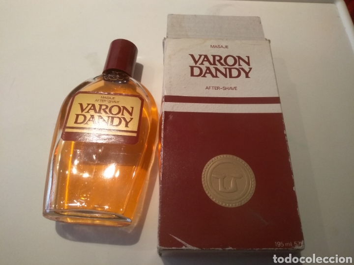 Miniaturas de perfumes antiguos: After-shave masaje VARON DANDY 195 ml de Parera - Foto 1 - 188789415