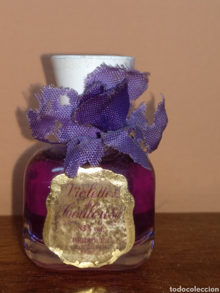 Miniaturas de perfumes antiguos: Antigua miniatura perfume Violettes de Toulouse. France.