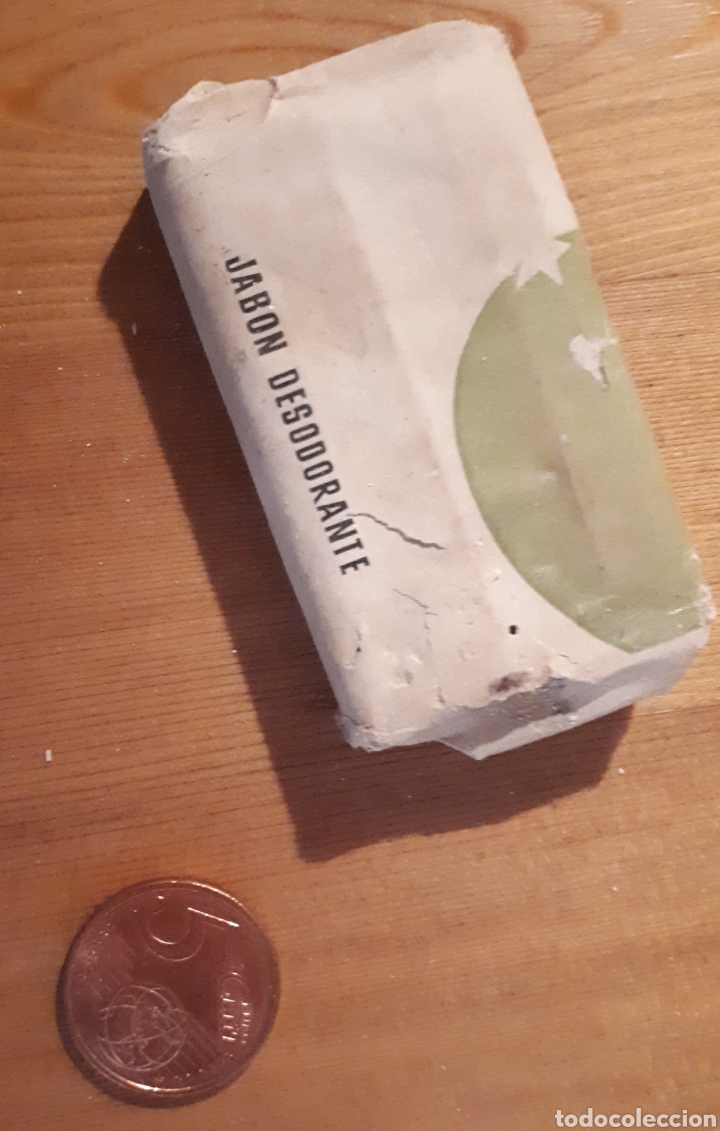 Miniaturas de perfumes antiguos: Antiguo jab&oacute;n desodorante muestra