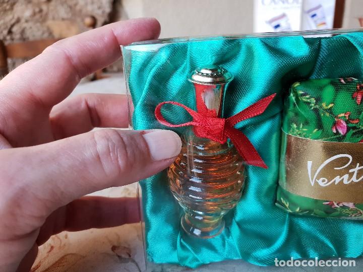 Miniaturas de perfumes antiguos: ESTUCHE VENTOLERA, VERA - Foto 3
