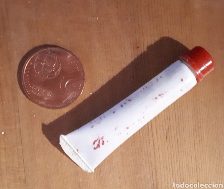 Miniaturas de perfumes antiguos: Antigua muestra crema