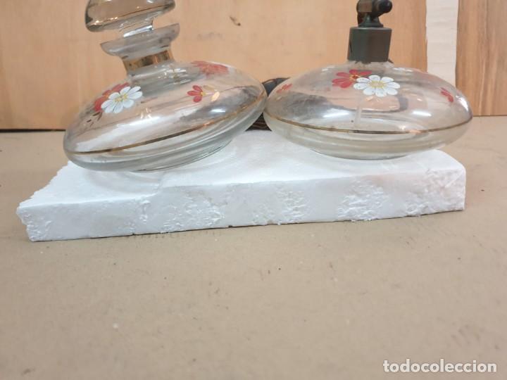 Miniaturas de perfumes antiguos: FRASCO Y PERFUMERO - Foto 8