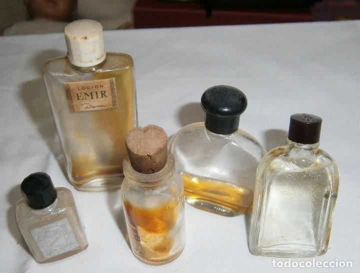 Miniaturas de perfumes antiguos: lote cinco miniaturas perfume - Foto 1