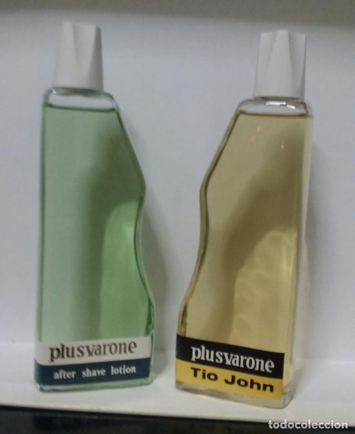 Miniaturen von alten Parf&uuml;men: perfumer&iacute;a COPIC A&Ntilde;OS 70.Pareja de colonia T&iacute;o Jhon y A.S. Plusvarone