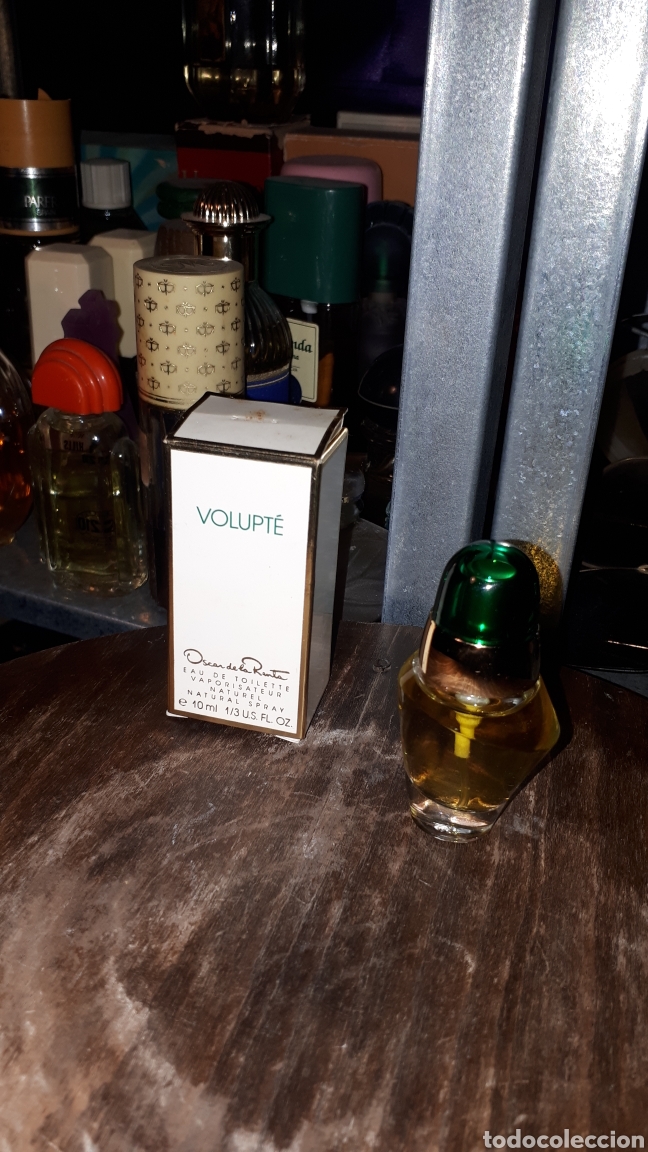 Miniaturas de perfumes antiguos: Perfume en miniatura VOLUPTE OSCAR DE LA RENTA VAPORIZADOR