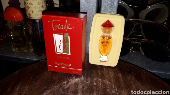 Miniaturas de perfumes antiguos: Perfume en miniatura TOCADE DE ROCHAS - Foto 1