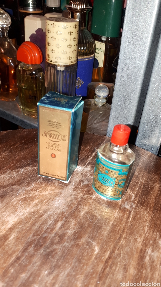 Miniaturas de perfumes antiguos: Perfume en miniatura n 4711 FERD MULHENS KOLN AM RHEIN