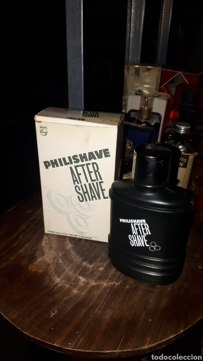 Miniaturas de perfumes antiguos: Raro frasco AFTER SHAVE PHILISHAVE EMULSION