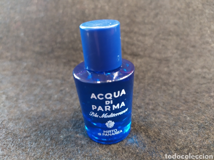 Miniaturas de perfumes antiguos: Miniatura Acqua di Parma, Mirto di Panarea.