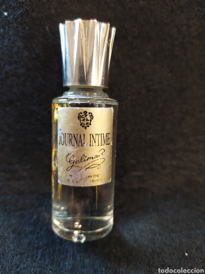 Miniaturas de perfumes antiguos: Rara Miniatura de perfume Journal Intime.