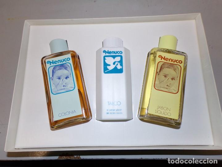 NENUCO COLONIA TALCO JABON LIQUIDO (Coleccionismo - Miniaturas de Perfumes)