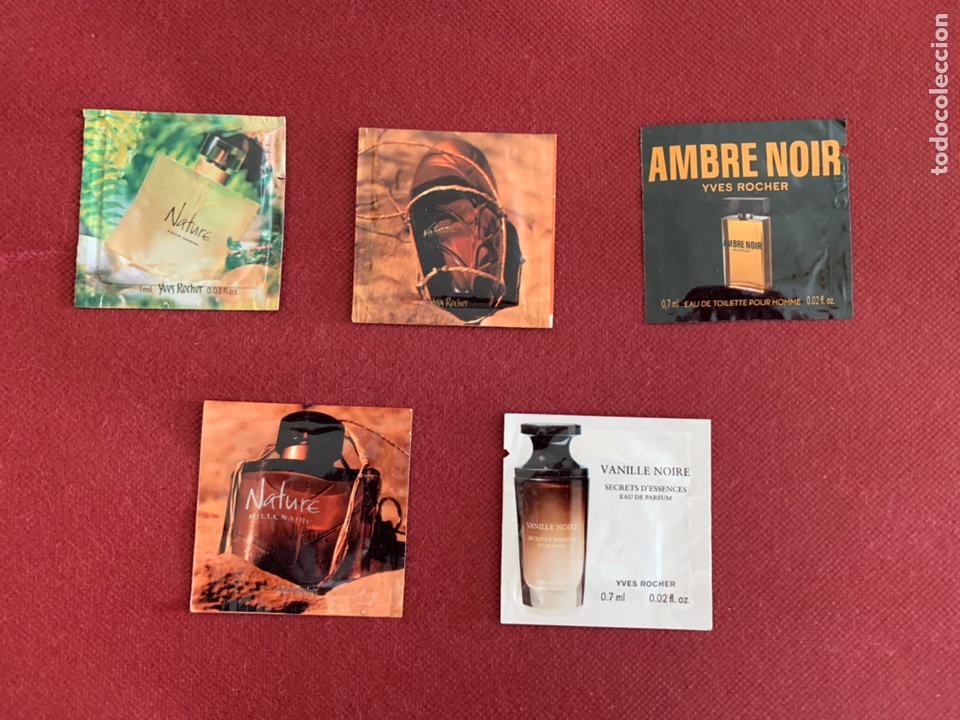 Miniaturas de perfumes antiguos: Muestra de colonia Yves Rocher Lote 3