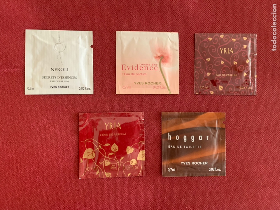 Miniaturas de perfumes antiguos: Muestras de colonias Yves Rocher Lote 11