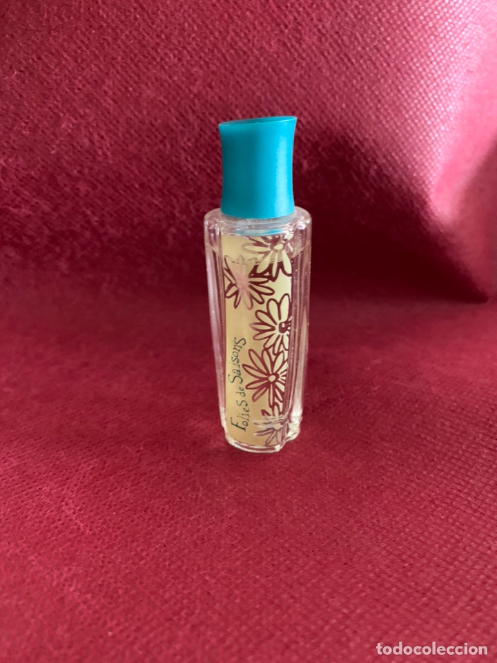 Miniaturas de perfumes antiguos: Muestra de colonia Folies de Saisons