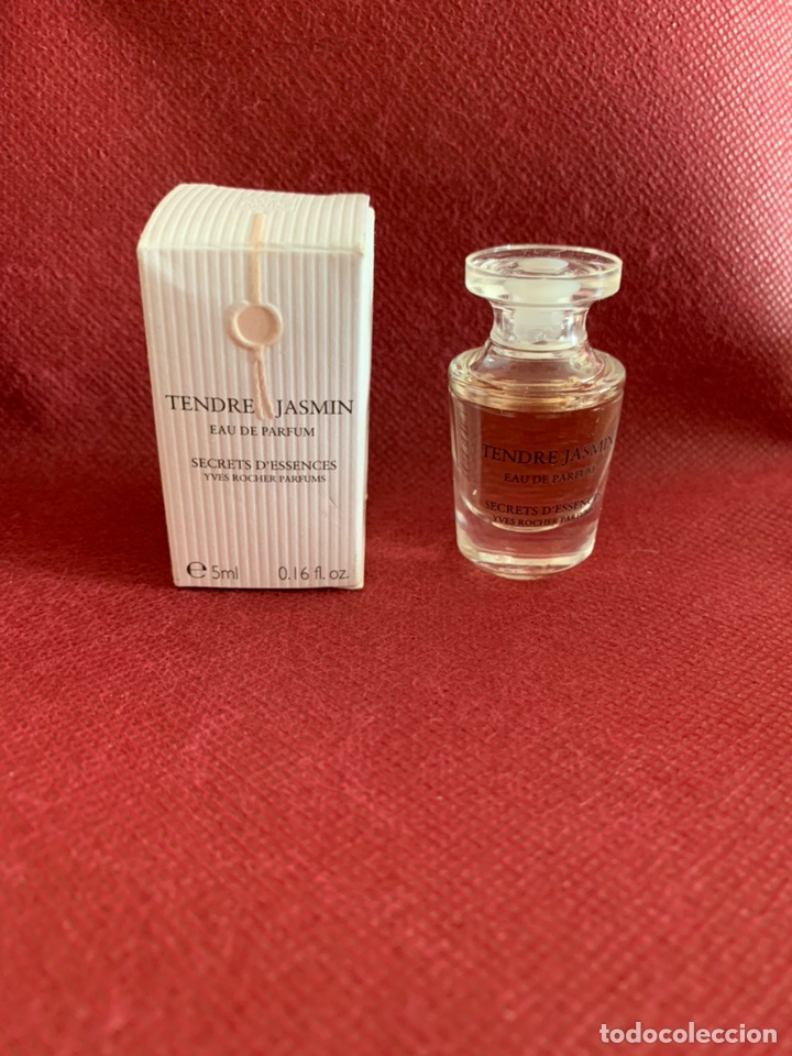 Miniaturas de perfumes antiguos: Muestra de colonia Tendre Jasmin