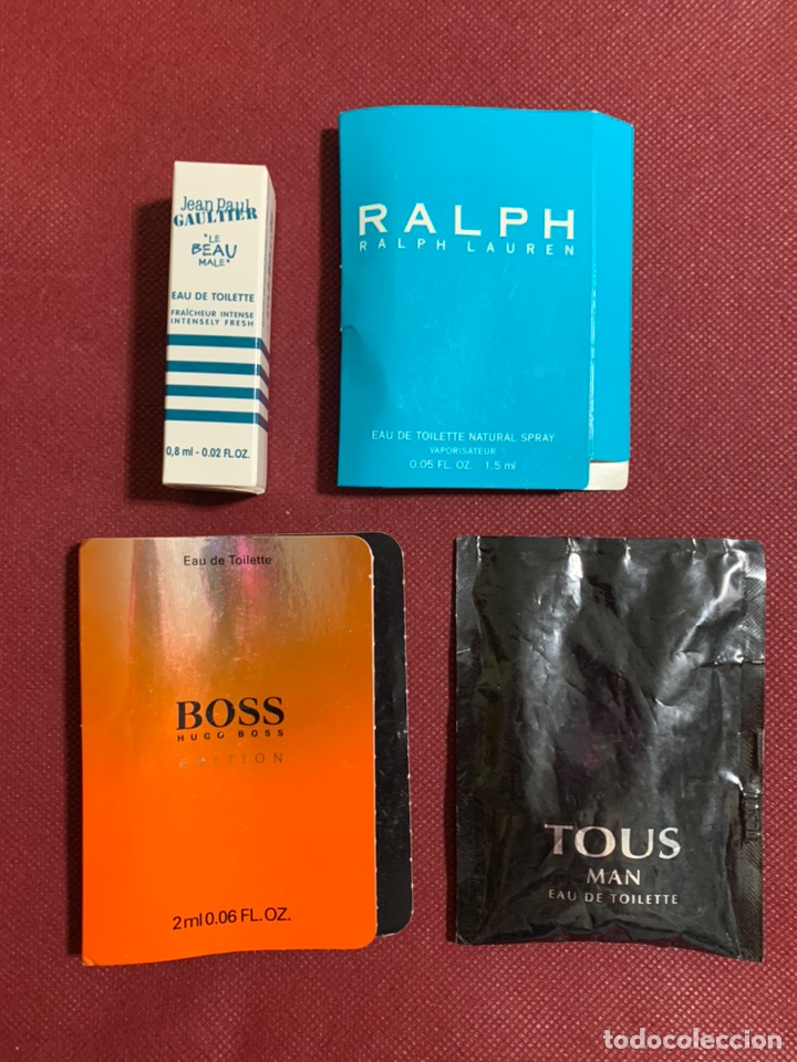 Miniaturas de perfumes antiguos: Muestras de colonia Lote 5