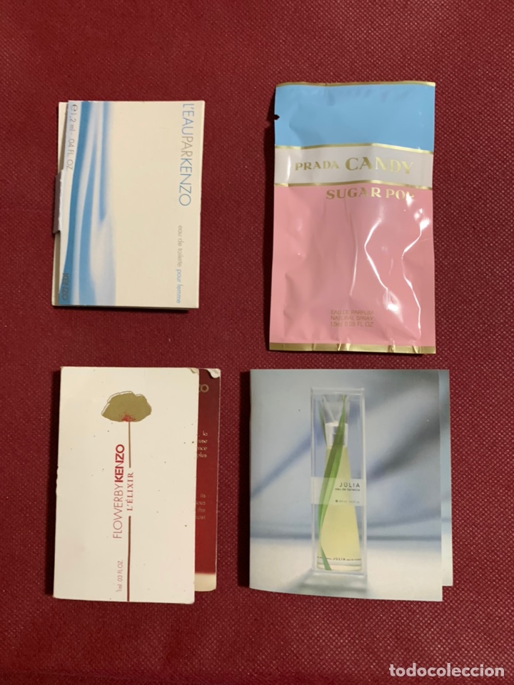 Miniaturas de perfumes antiguos: Muestras colonia Lote 9