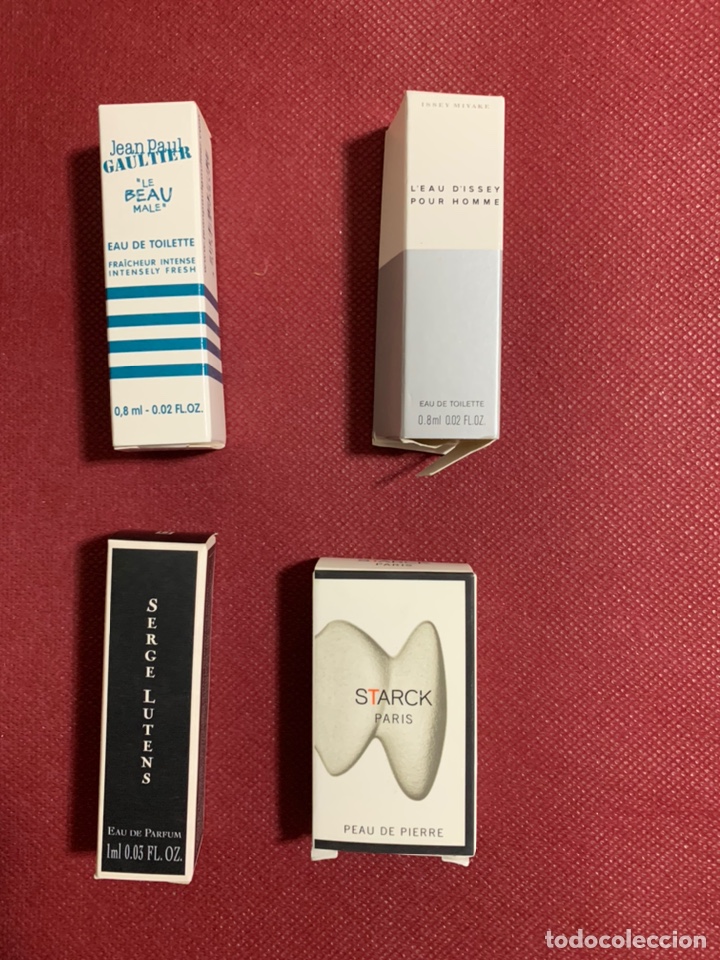 Miniaturas de perfumes antiguos: Muestras colonias Lote 11
