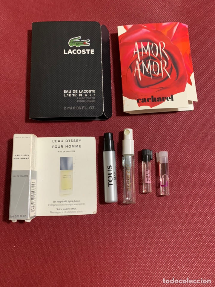Miniaturas de perfumes antiguos: Muestras colonia Lote 12