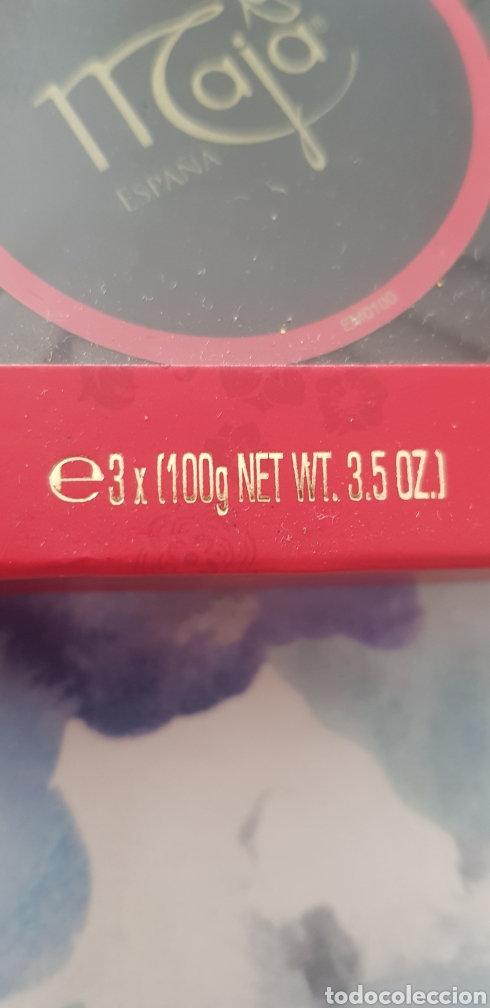 Miniaturas de perfumes antiguos: Jab&oacute;n Maja 3x100g - Foto 2