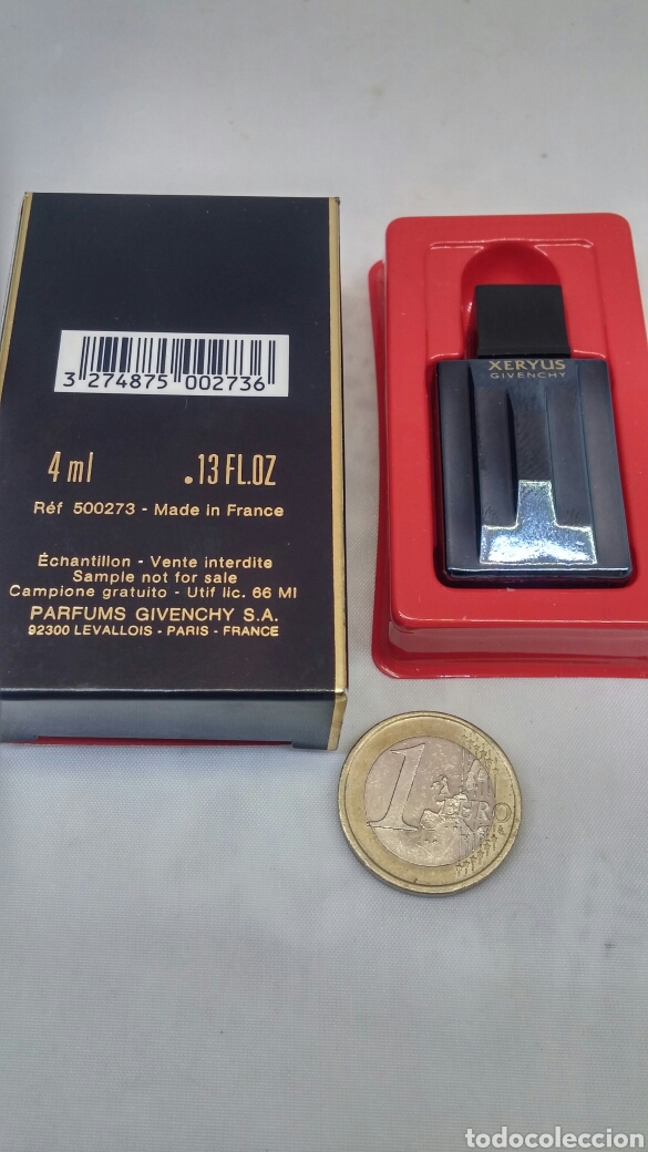Miniaturas de perfumes antiguos: Miniatura perfume Xeryus Givenchy 4ml - Foto 2