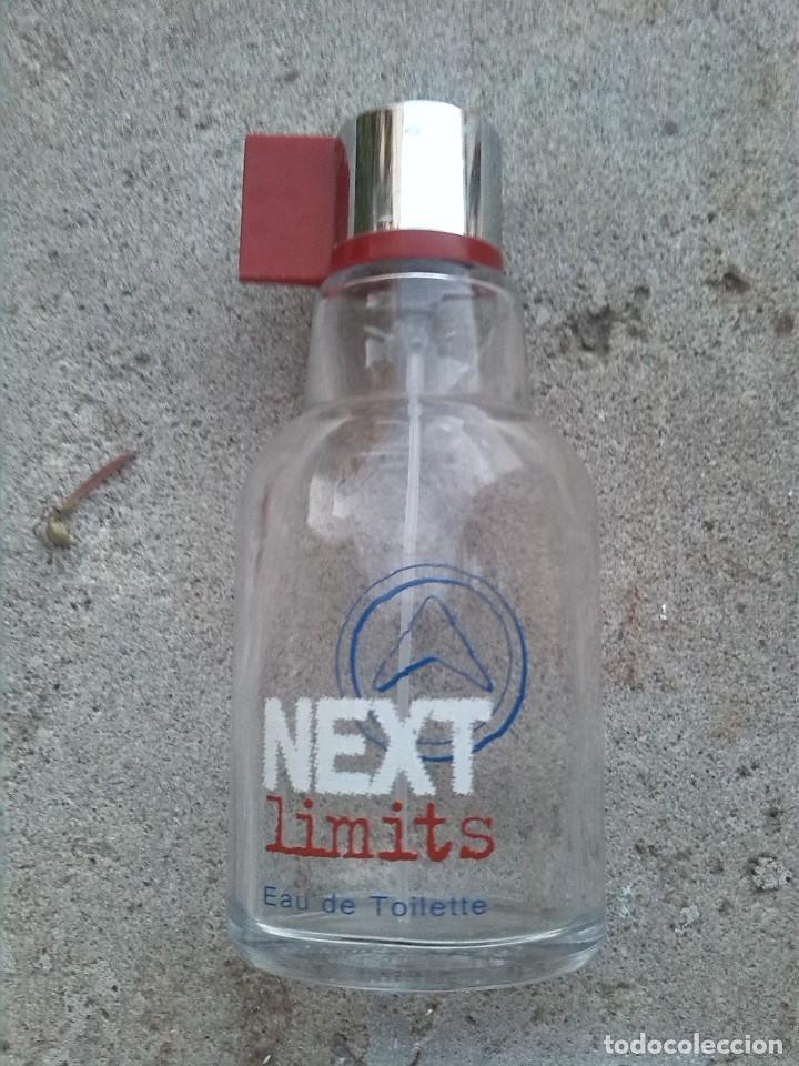 Miniaturas de perfumes antigos: botella peque&ntilde;a de perfume Next Limits coleccionismo coleccionista