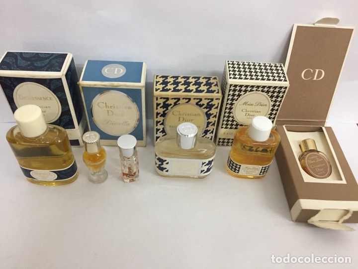 Miniature di profumi antiche: Lote perfumes miniatura Dior