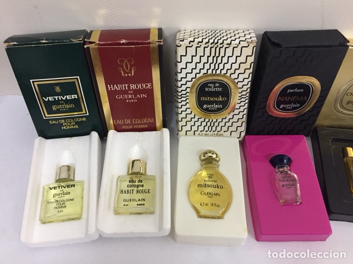 Miniaturas de perfumes antiguos: Lote miniaturas perfume Guerlain - Foto 2