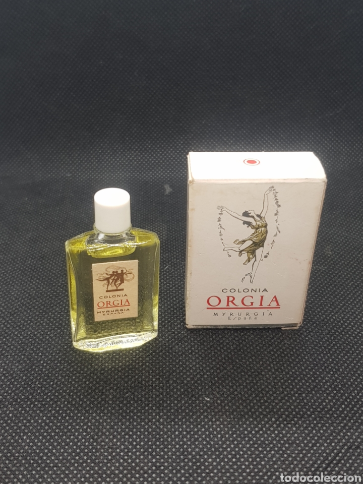 Miniatures of antique perfumes: Miniatura de perfume org&iacute;a en su caja original y sin abrir