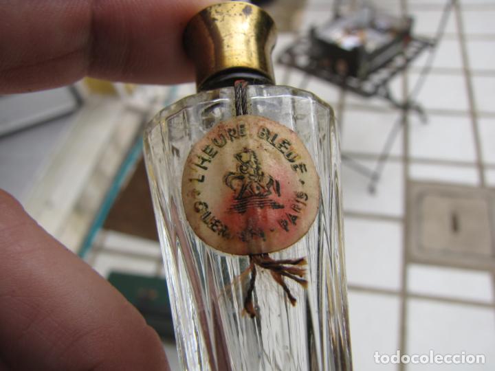 Miniaturas de perfumes antiguos: 6- Perfume L&acute;Heure Bleue. Guerlain. - Foto 8