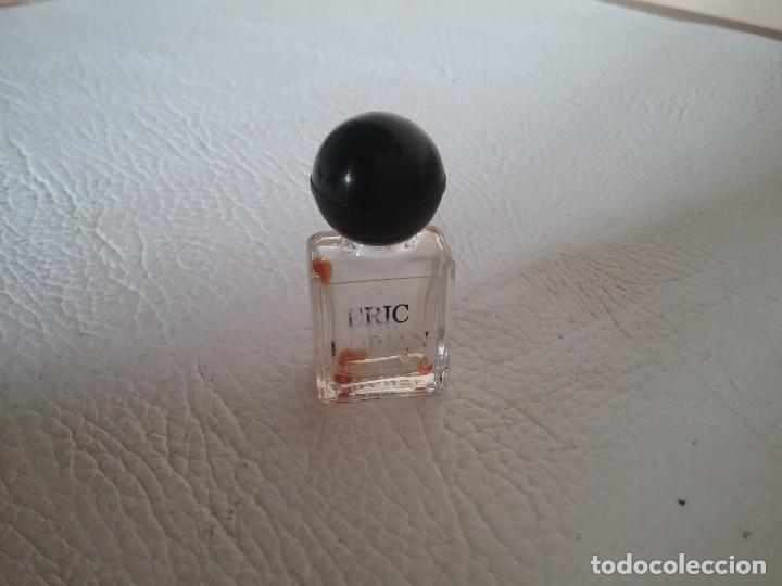 Miniaturas de perfumes antiguos: MINIATURA ERIC DORIAN FRASCO VACIO - Foto 1