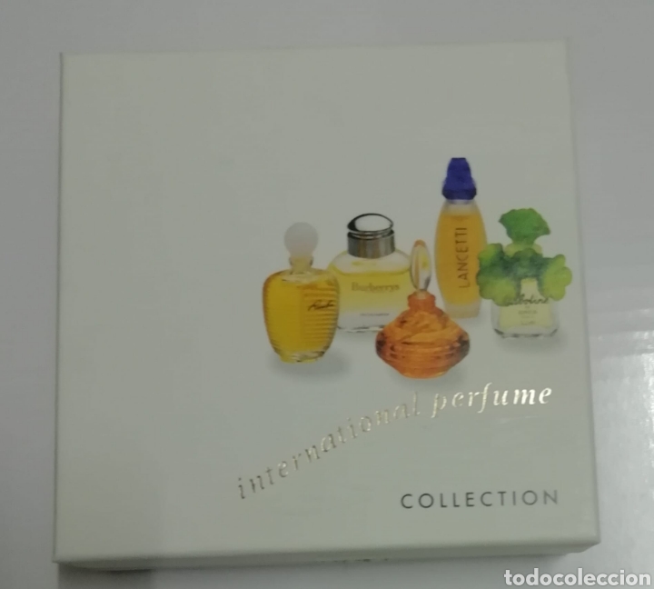 Miniaturas de perfumes antigos: Estuche PERFUMES INTERNATIONAL COLLECTION nuevos