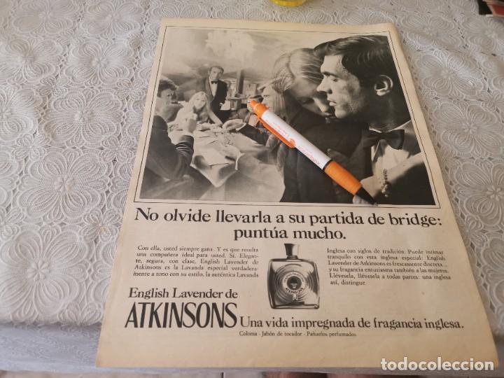 Miniaturen von alten Parf&uuml;men: COLONIA HOMBRE ENGLISH LAVENDER STKINSONS ANTIGUO ANUNCIO PUBLICIDAD REVISTA