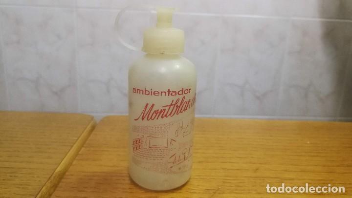 Miniaturas de perfumes antigos: AMBIENTADOR MONTBLANCH BOTELLA PEQUE&Ntilde;A 10 CL. MONTPLET FUNCIONANDO A&Ntilde;OS 50